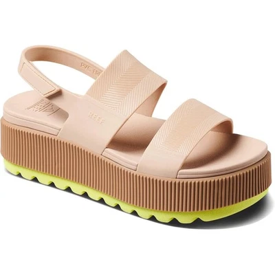 Reef Water Vista Higher Platform Sandals Women's Size 6 Sand Lime - Image 1 of 4