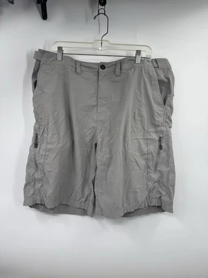 Pantalones Cortos Carga Gramicci Para Hombre 38 Gris Ripstop Nylon Elastizados Aire Libre Senderismo Trail Foto 1 de 4