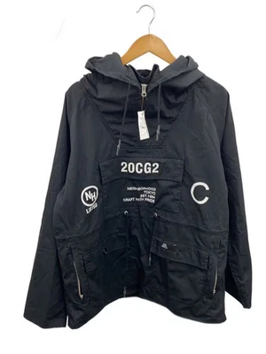 СОСЕДСТВО ANORAK EC-JKT нейлона куртка, размер M, полиэстер, черный, 201YTNH-JKM02 - Изображение 1 из 4