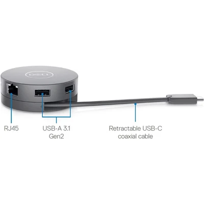 Dell 7-in-1 USB-C Multiport Adapter - Image 1 of 3