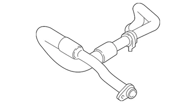 Manguera de succión deportiva Range Rover Range Rover 2016-2021 original Land-Rover LR061874 Foto 1 de 2