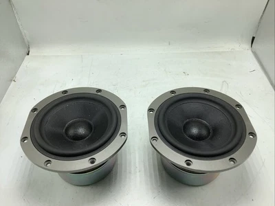2 ALTAVOCES WOOFER BOWERS & WILKINS LCR3 5" BLANCO Y NEGRO ¡XCLNT! DRIVER FIBRA DE VIDRIO TEJIDA Foto 1 de 4