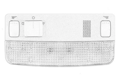 Luce abitacolo OE VW 5JA 947 105Y20 Foto 1 de 4