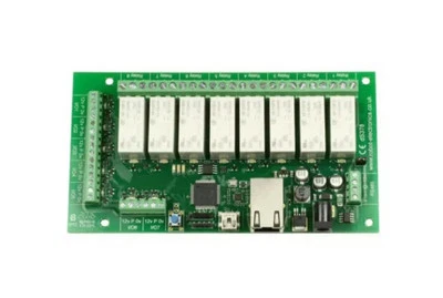 LAN Ethernet TCP UDP Controller Module Relay Board  - Image 1 of 3