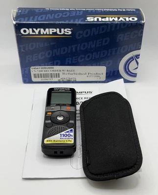 Olympus VN7200 Handheld Digital Voice Recorder 1100 HRS 2GB Refurbished - Image 1 of 4