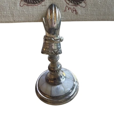 Porta Clip para Billetes Letras Mano De Colección Plata Madreperla París 1889 Berkeley, CA Foto 1 de 4