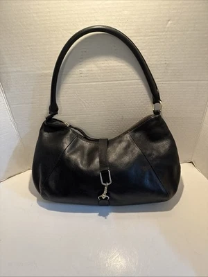 Bolso de cuero Banana Republic vintage con herrajes dorados Foto 1 de 4