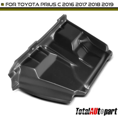 Protector contra salpicaduras del motor debajo de la cubierta para Toyota Prius C 2016-2019 conductor delantero inferior Foto 1 de 4