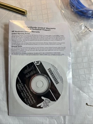 HP Monitor Software & Documentation CD Kit A494961-B26 + Warranty – L1750 L1950 - Image 1 of 2