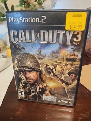 Call of Duty 3 ( Sony PS2, 2006) Complete - Image 1 of 4