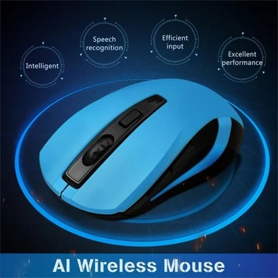 2.4G Wireless Mouse Voice Search Mouse AI Intelligent Translation for MacWindows - Image 1 of 4