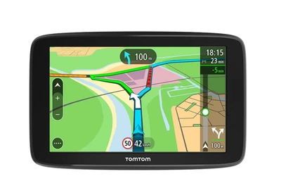 TomTom Car Sat Nav GO Basic - 6 inch, traffic jam prevention thanks to TomTom Traffic, Map Up - Image 1 of 3