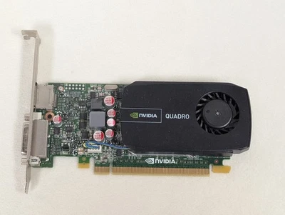 NVIDIA Quadro 600 K600 - 1GB DDR3 SDRAM PCI Express x16 Graphics HDMI DVI - Image 1 of 3