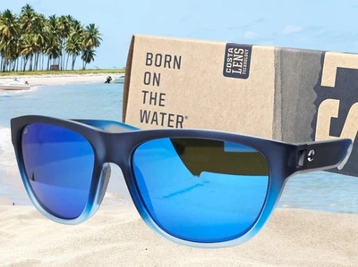 Gafas de sol polarizadas 580G COSTA DEL MAR bahama azul desvanecido/azul espejo BAYSIDE NUEVAS Foto 1 de 4
