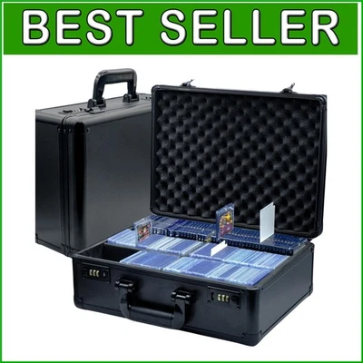 Durable Aluminum Toploader Case with Combination Lock - Ultimate Card Protection - Image 1 of 4