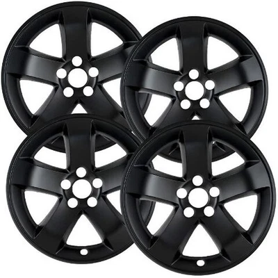 Impostor Gloss Black Wheel Skins 18 Inch Rims Set of 4 for Dodge Challenger 2009 Foto 1 de 4