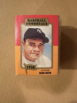 1980 SSPC HOF Baseball Immortals Hall Of Fame Set 1-173 MINT Factory Sealed - Image 1 of 4