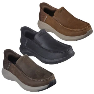 Skechers Hombre Slip-Ins Zapatos Parson Oswin Memoria Espuma Informal Zapatillas - Imagen 1 de 14