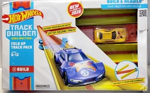Mattel Hot Wheels Track Builder Toy Set for Boys Ages 6-12 Fold Up Pack New - Picture 1 of 7