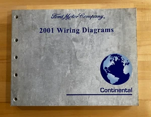 2001 Ford OEM Lincoln Continental Wiring Diagrams - Bild 1 von 2