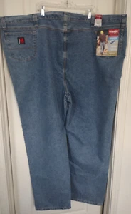 NEW MEN'S  Wrangler Riggs Workwear Cool Vantage Jeans Size 62x34 Relaxed Fit B&T - Picture 1 of 16