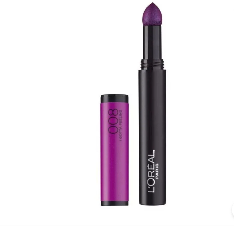 L'Oreal Infallible Lipstick Matte Max 008 I Gotta Feeling Purple *new* Free P&P - Image 1 of 1