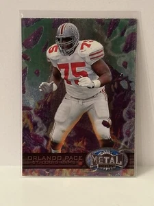 1997 Metal Universe 175 Orlando Pace Rookie Card - Picture 1 of 2