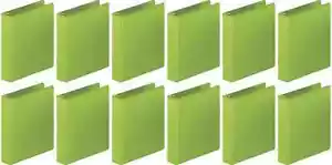 Mead 1 1/2" Binder D-Ring Durable 400 Sheet Custom Cover - 12 Pack - Picture 1 of 4