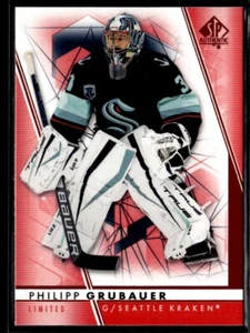 2022-23 SP Authentic Limited Red Philipp Grubauer #64 - Picture 1 of 2