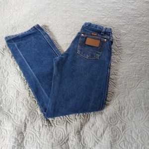 Wrangler Boys Size 12 Slim Zip Up Five Pocket 1013 MWZBP Bootcut Jeans - Picture 1 of 10