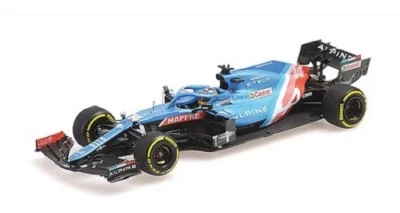 Alpine F1 Team A521 Gp. Bahrain Nº 14 Fernando Alonso 2021, MINICHAMPS 1/43 - Image 1 of 4