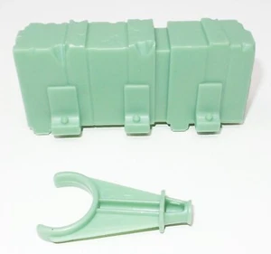 Teenage Mutant Ninja Turtles Secret Sewer Green Ledge & Clamp #30 & 24A - Bild 1 von 2