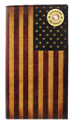 Classic Leather U.S. Flag Nocona Long Wallet - Custom
