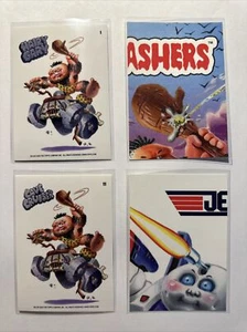 2022 Topps Garbage Pail Kids GPK Krashers #'s 1 & 11 HAIRY GARY & CAVE CRUISER - Imagen 1 de 3