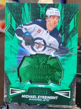 2022-23 Upper Deck SPx Michael Eyssimont Finite Rookies Green #'d 84/199