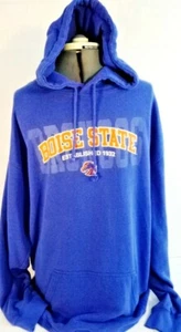 Boise State - Felpa con Cappuccio da Uomo, Extra Large - XL, Blu - Foto 1 di 5