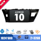 Android 10.0 Car Stereo For Toyota Corolla 2014~2016 Radio Gps Dsp Navi 32Gb Bt