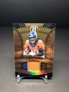 2021 Jerry Jeudy Gold Standard Gold Rush Patch /299