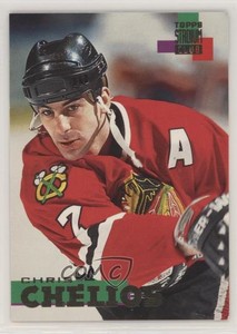 1994-95 Topps Stadium Club Chris Chelios #70 HOF