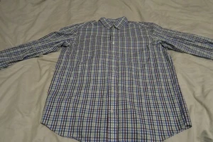 Duluth Trading Wrinkle Fighter Slim Fit Langarm Hemd XL grün kariert 64508 - Bild 1 von 5