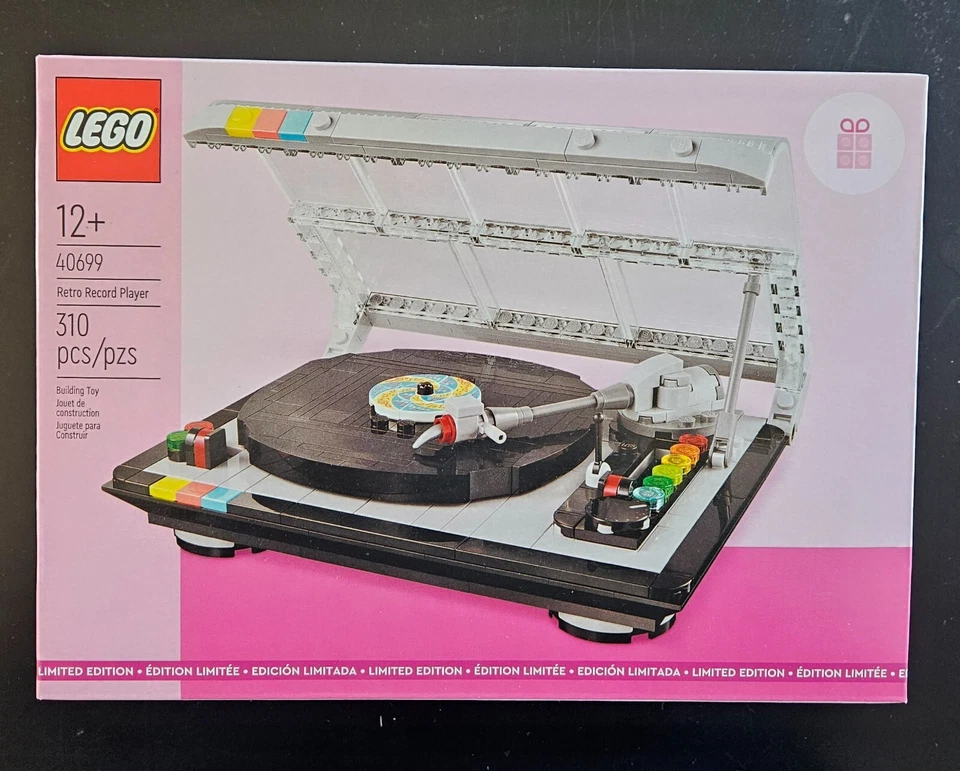 LEGO Retro Record Player 40699 310 Piezas Retirado GWP Edición Limitada Foto 1 de 1