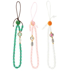 3pcs Novel Lasting-use Phone Hanging Straps Bag Adornment Cellphone Decor - Zdjęcie 1 z 12