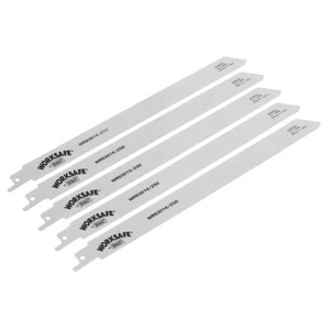 Sealey Worksafe® Reciprocating Saw Blade for Metal 250mm 18tpi - Pack of 5 W - Picture 1 of 3