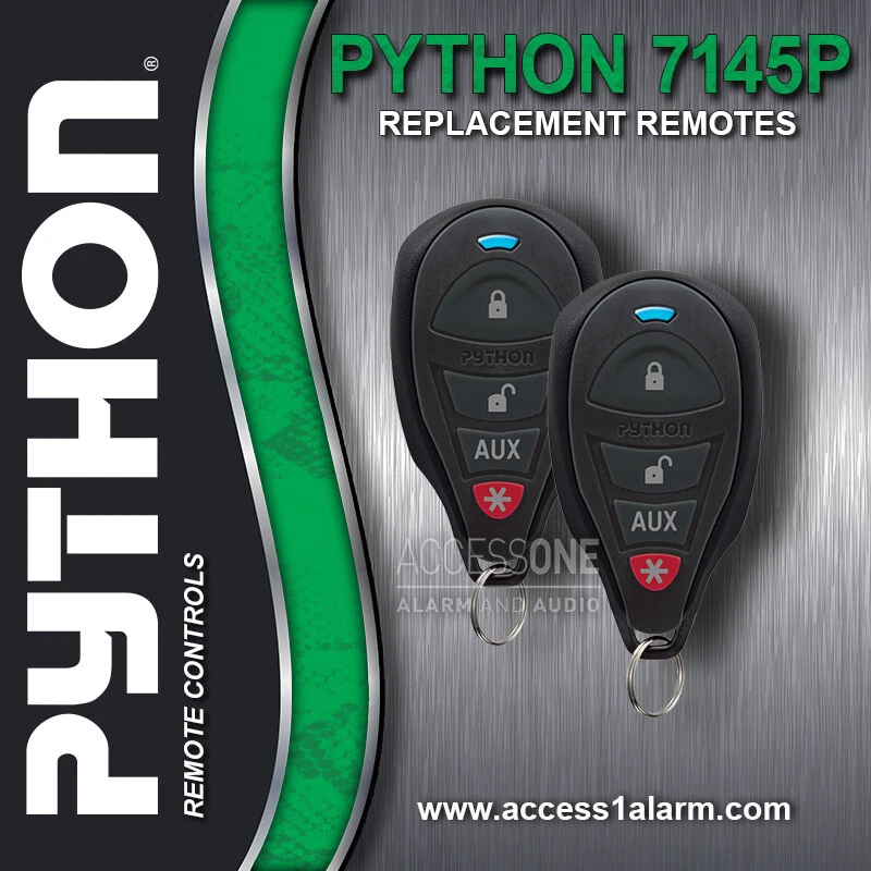 Python 4-button 1-way Replacement Remote 7145p