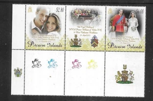 PITCAIRN ISLAND. 2011. ROYAL WEDDING MINISHEET. MINT FULL GUM. AS PER SCAN. - Picture 1 of 3