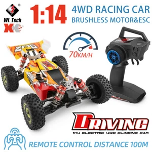 WLtoys 144010 1/14 75KM/H Drift brushless ad alta velocità RC Toys Racing RTR Auto - Foto 1 di 12