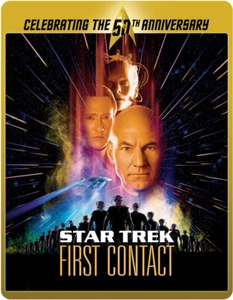 879/Star Trek VIII First Contact Steelbook Blu-Ray Nuevo _ Reino Unido - Imagen 1 de 4