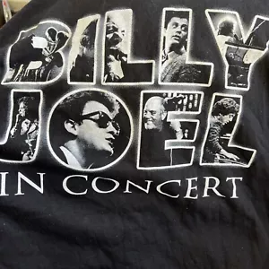 XL Billy Joel Live In Concert 2015 Tour Camiseta: Piano Man Punk Rock Retro - Imagen 1 de 3
