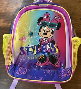 Mochila Disney American Tourister Minnie Mouse ¡Nuevo Estilo! es Mi Medio Nombre - Imagen 1 de 6