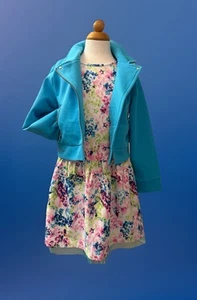 American Girl Little Girls Dress And Jacket, Matching Set, Size 6 - Picture 1 of 24